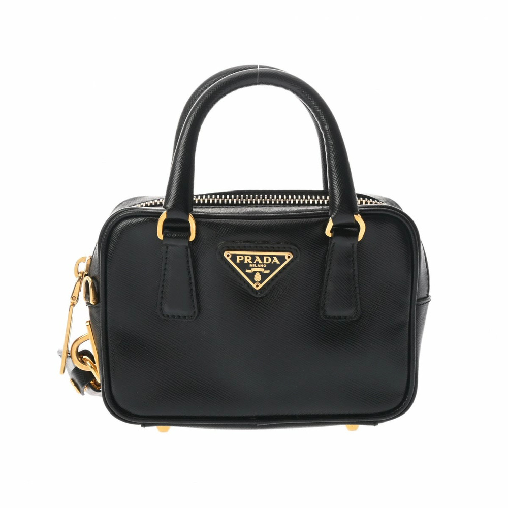 PRADA Bag Black Saffiano Handbag